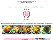 Tablet Screenshot of newhongkongvillage.com